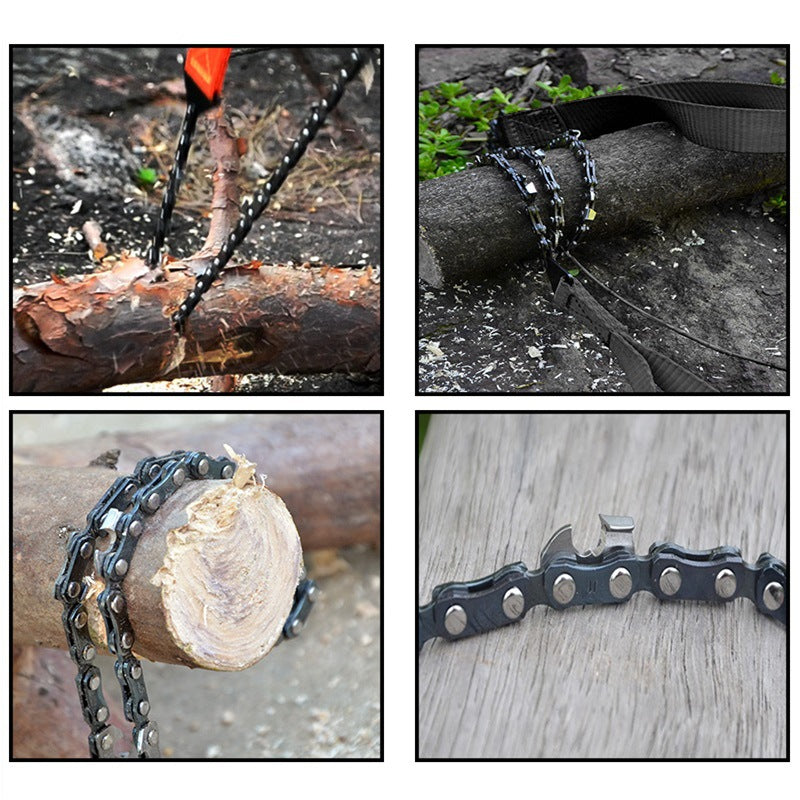 (30% DISCOUNT ) Hand-pulled chain saw for sawing wood, made of super durable steel alloy, wood cutting tool