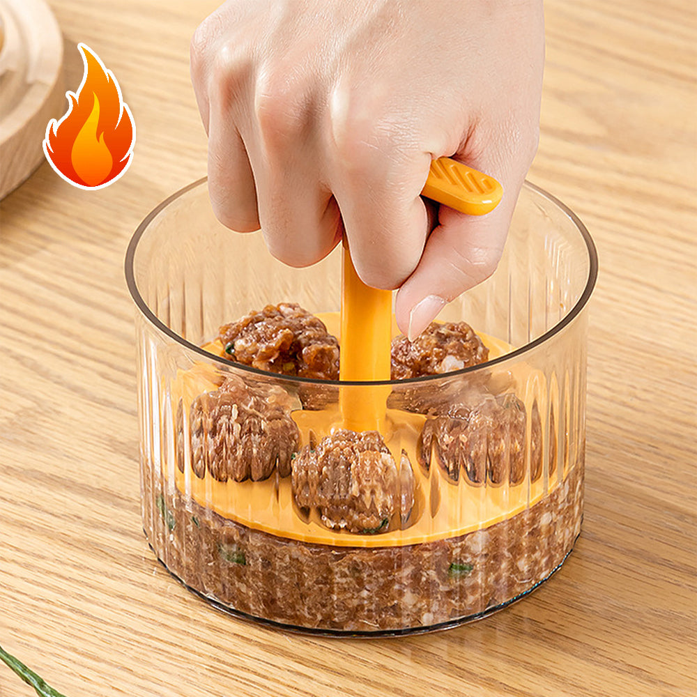 (30% DISCOUNT ) 5 Manual Meatball Transparent Meatball Maker