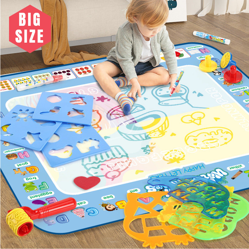 (30% DISCOUNT ) Magic Watercolor Painting Mat with Reusable Magic Pen