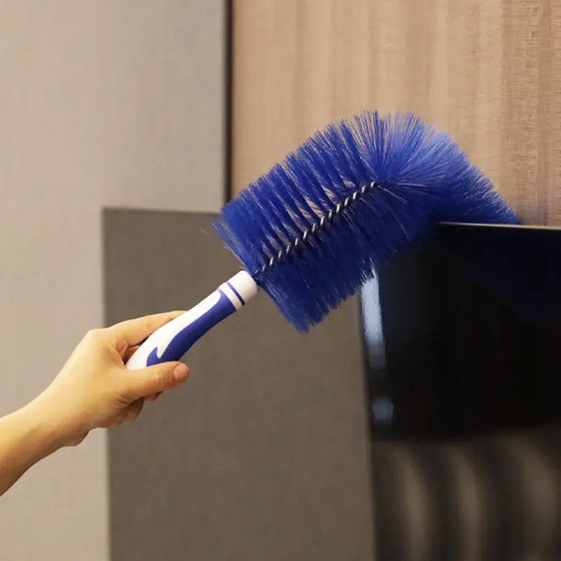 (30% DISCOUNT ) Multi-purpose fan cleaning brush, curved brush head, fine bristles for interior cleaning
