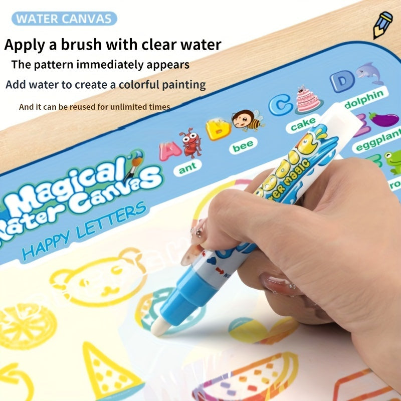 (30% DISCOUNT ) Magic Watercolor Painting Mat with Reusable Magic Pen