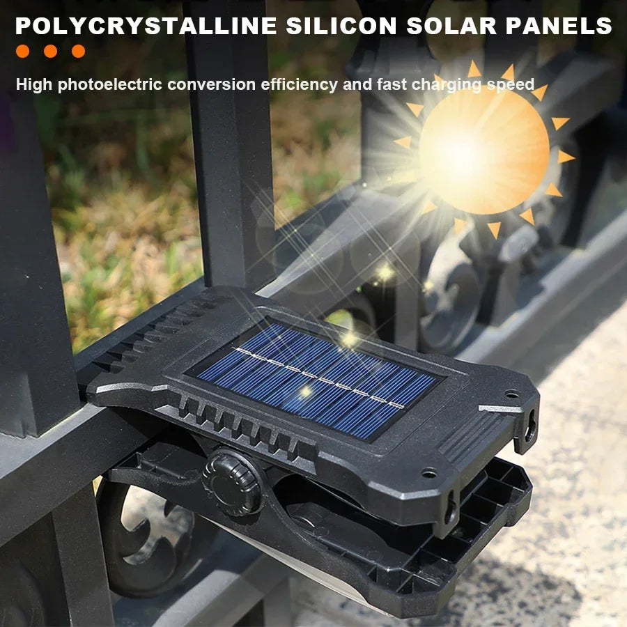 (30% DISCOUNT ) Solar lights clip the walkway, have smart sensors that automatically turn on, and are IP65 waterproof