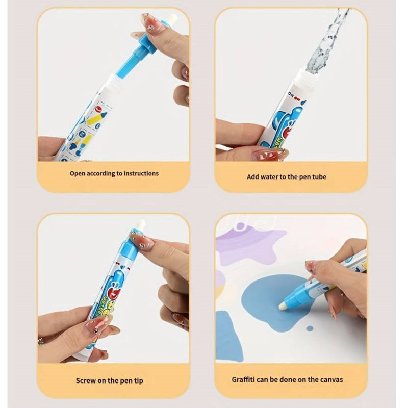 (30% DISCOUNT ) Magic Watercolor Painting Mat with Reusable Magic Pen