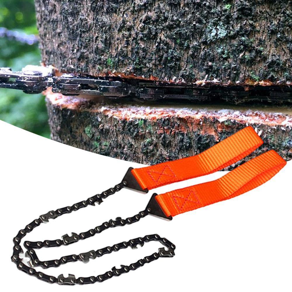 (30% DISCOUNT ) Hand-pulled chain saw for sawing wood, made of super durable steel alloy, wood cutting tool