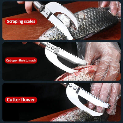 (30% OFF) 2 In 1 Multi-Function Fish Cutter
