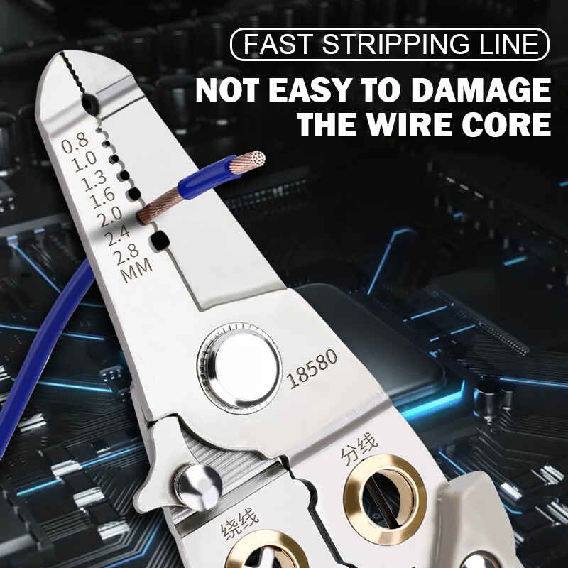 (30% OFF) Multifunctional Wire Stripping Pliers