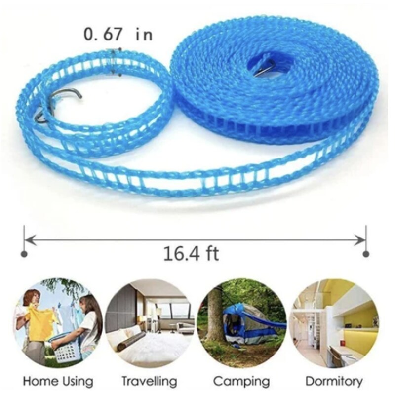 (Free Shipping) Windproof Clothesline
