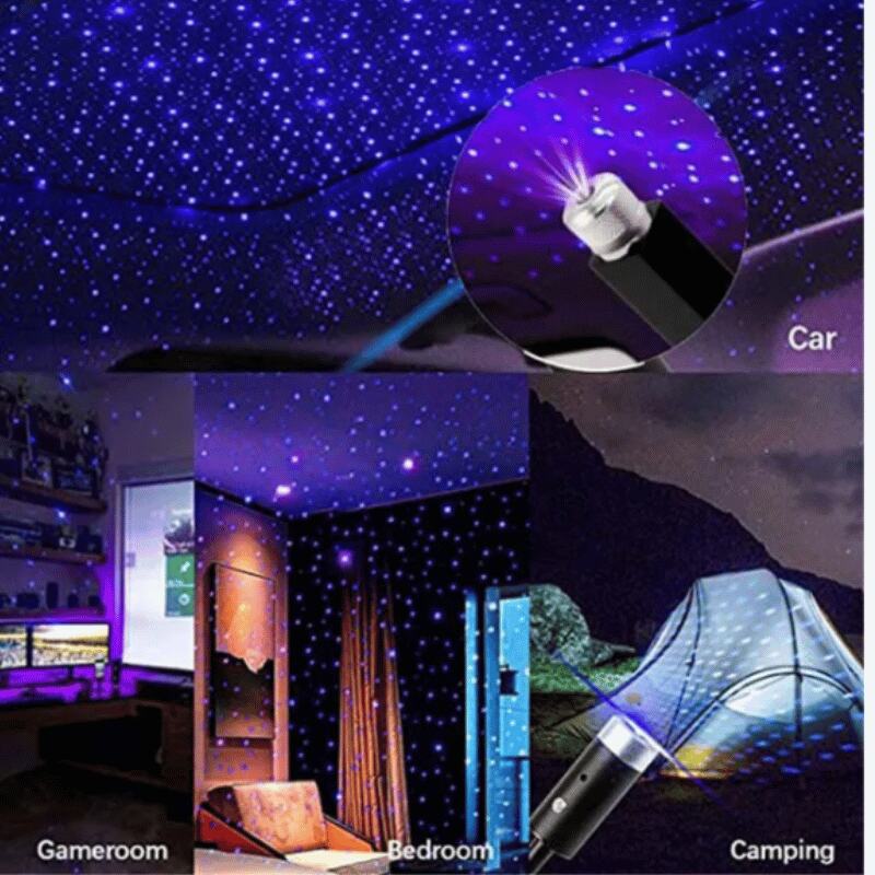 (Free Shipping) USB Light Car Star Projector