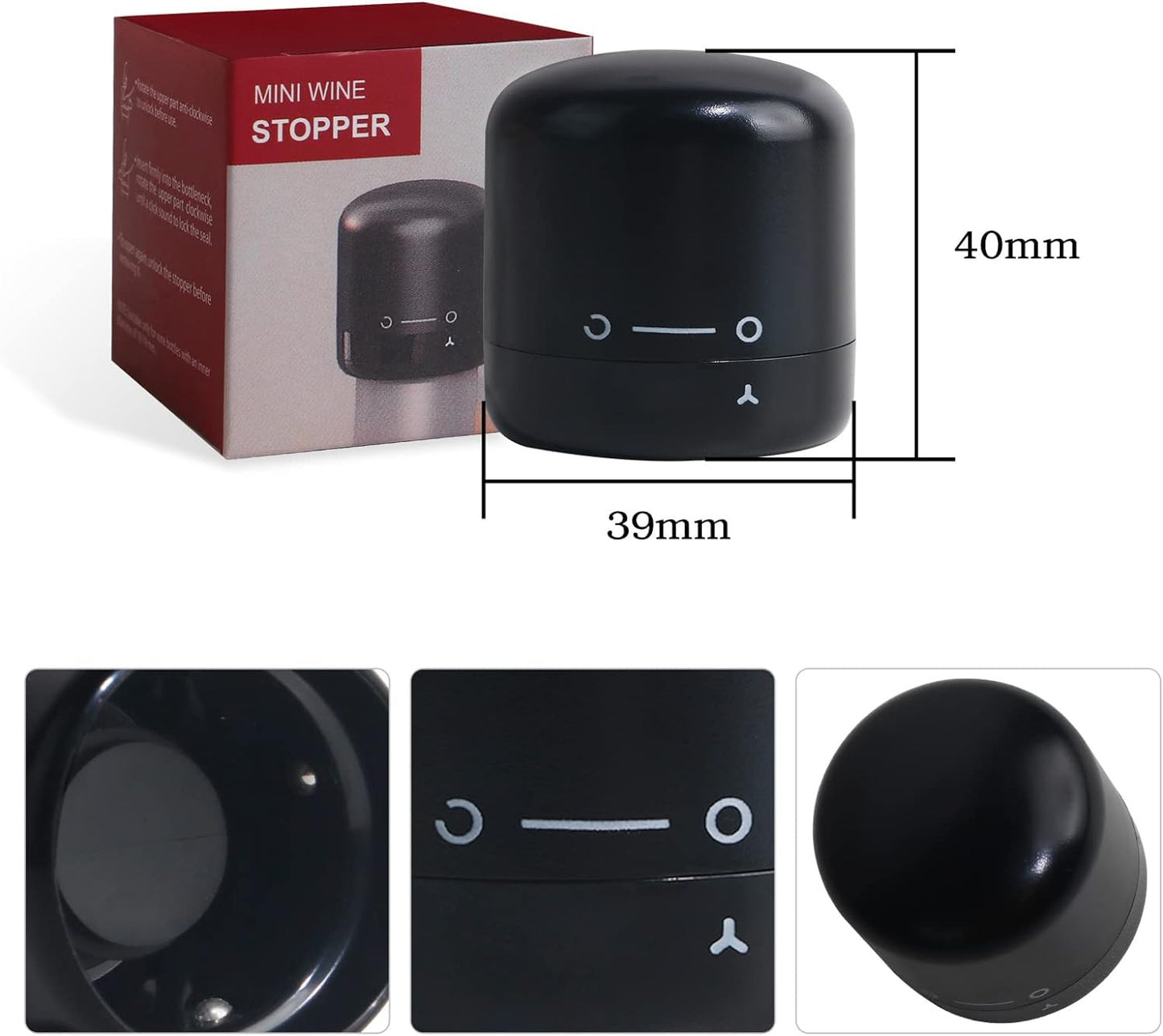 (30% DISCOUNT )Airtight Bottle Stopper Wine And Beer
