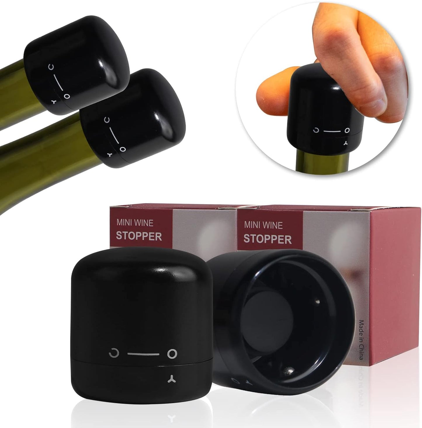 (30% DISCOUNT )Airtight Bottle Stopper Wine And Beer