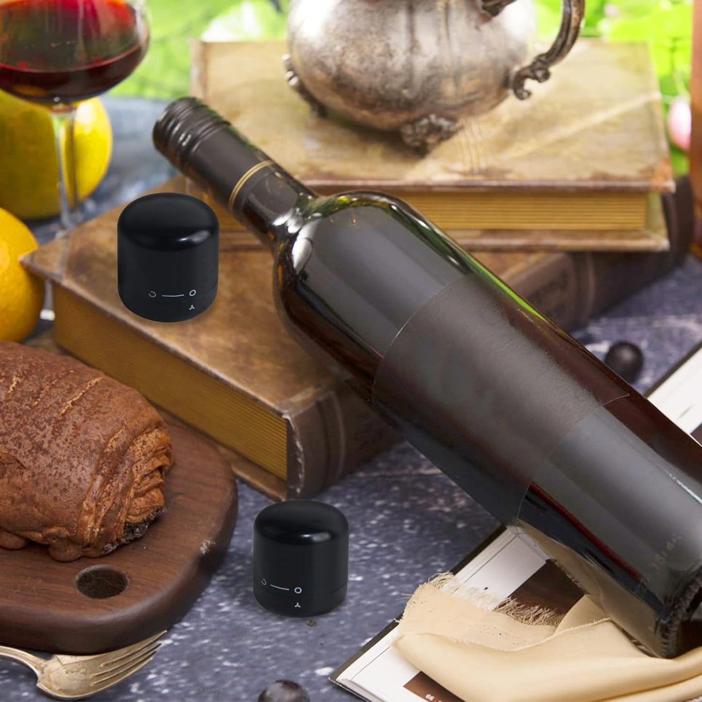 (30% DISCOUNT )Airtight Bottle Stopper Wine And Beer