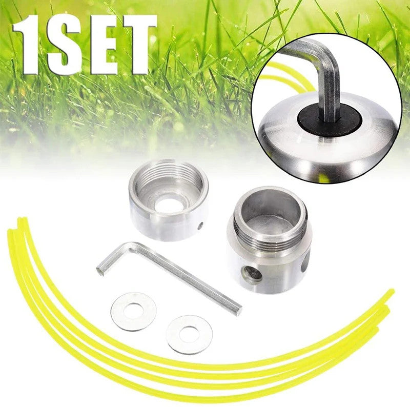 (30% DISCOUNT) Cutting garden grass with a carbon wire alloy cutting head
