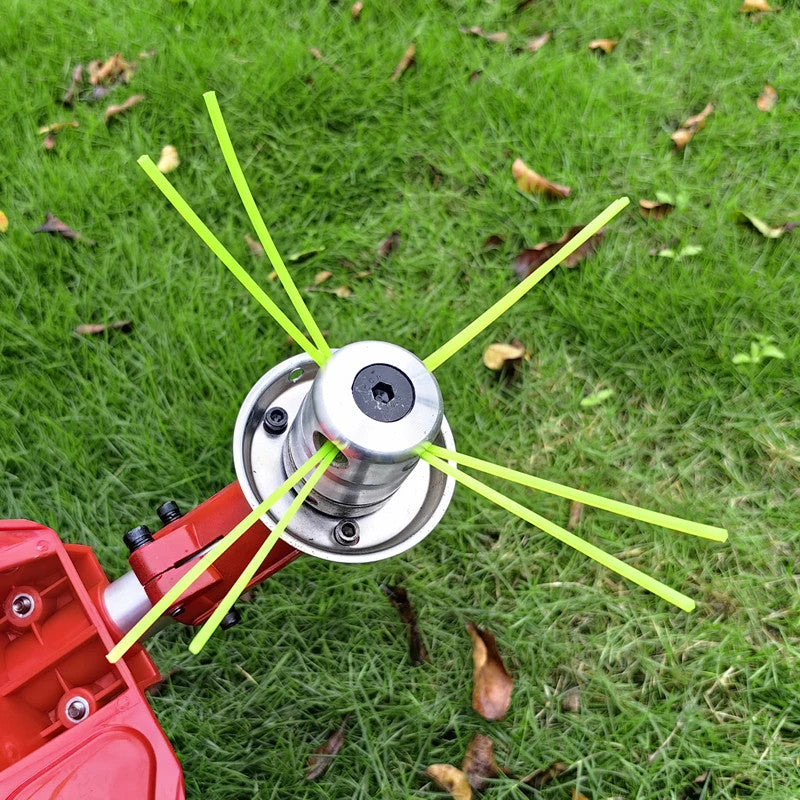 (30% DISCOUNT) Cutting garden grass with a carbon wire alloy cutting head