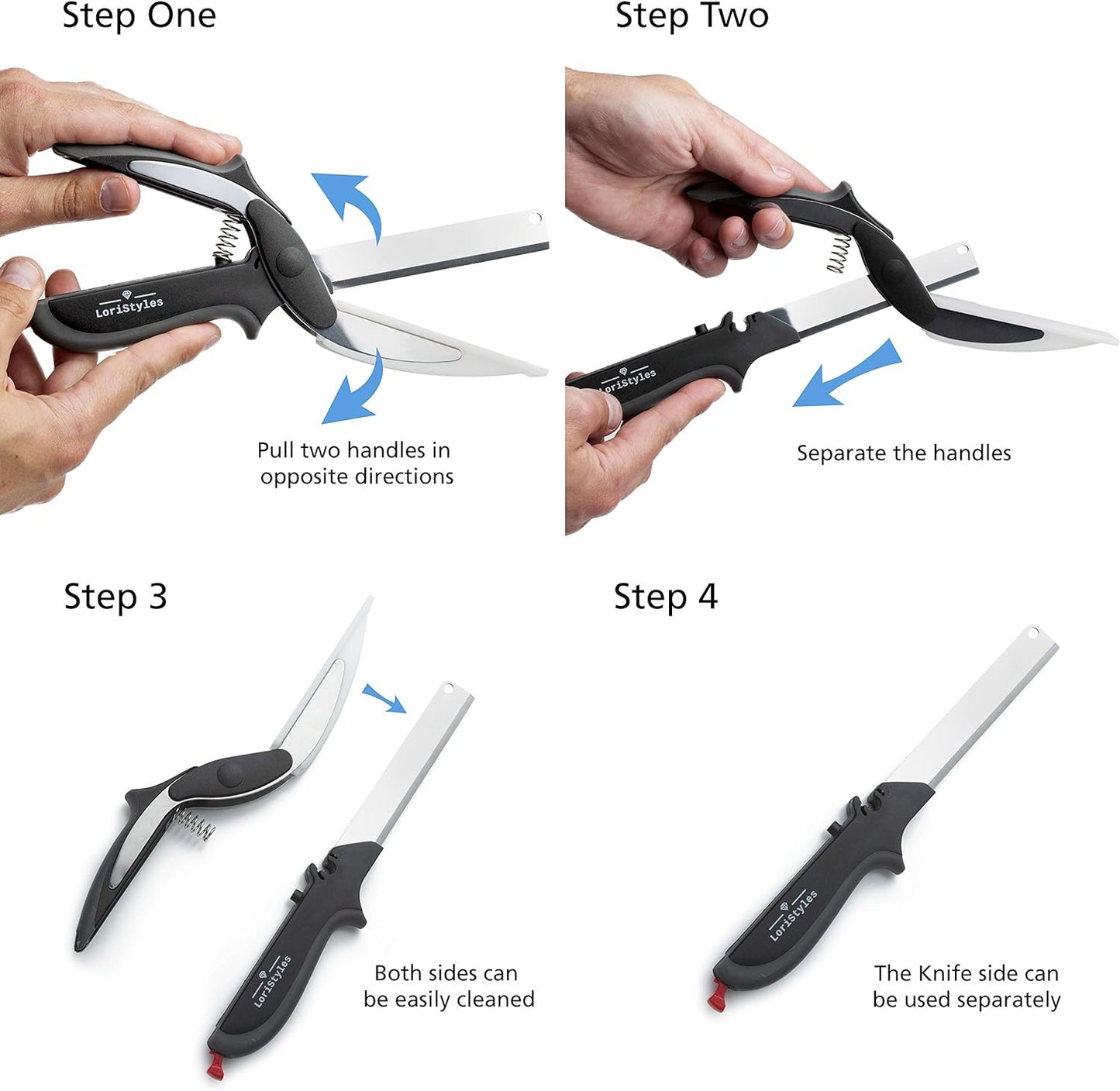 (30% DISCOUNT ) Multi-function 2 in 1 smart cutter