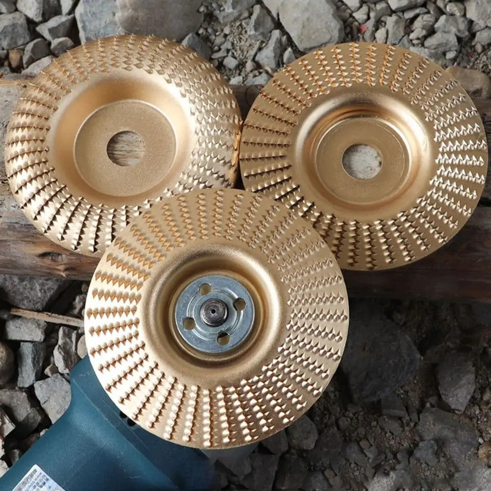 (30% DISCOUNT ) Carbon Steel Wood Grinding Disc Set