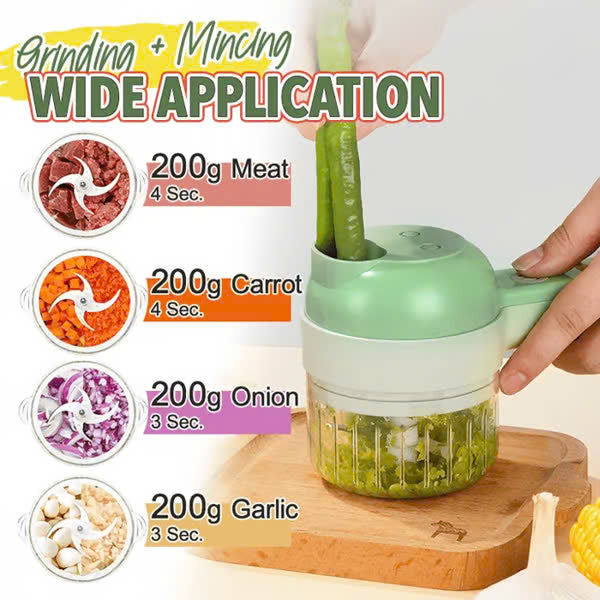 (30% DISCOUNT ) Multifunctional Wireless Food Processor