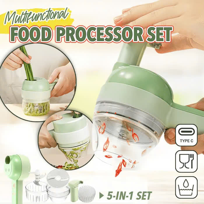 (30% DISCOUNT ) Multifunctional Wireless Food Processor