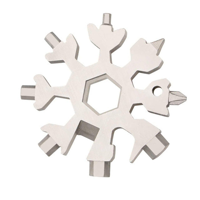 (Free Shipping) 18-IN-1 Snowflake Multitool