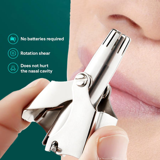 (FREE SHIPPING) Mechanical Nose Hair Trimmer