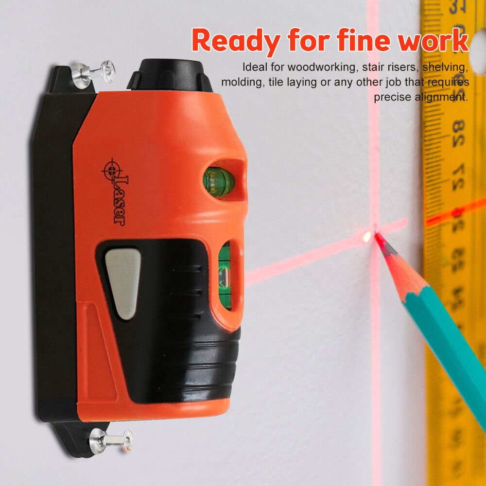 (30% OFF) Mini vertical spirit level tool laser level