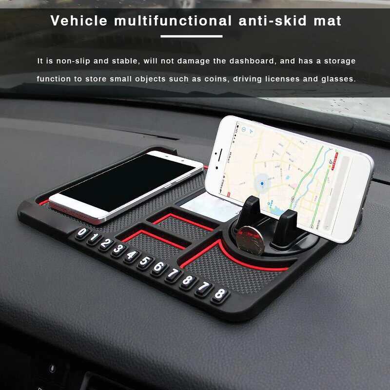 Anti skid mat for shop car dashboard