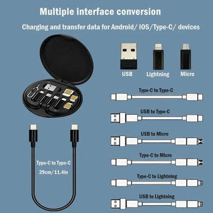 (30% OFF) 5 in 1 Data Cable Storage Box