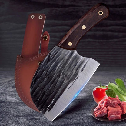 (30% OFF) Forging Round Head Kitchen Knife