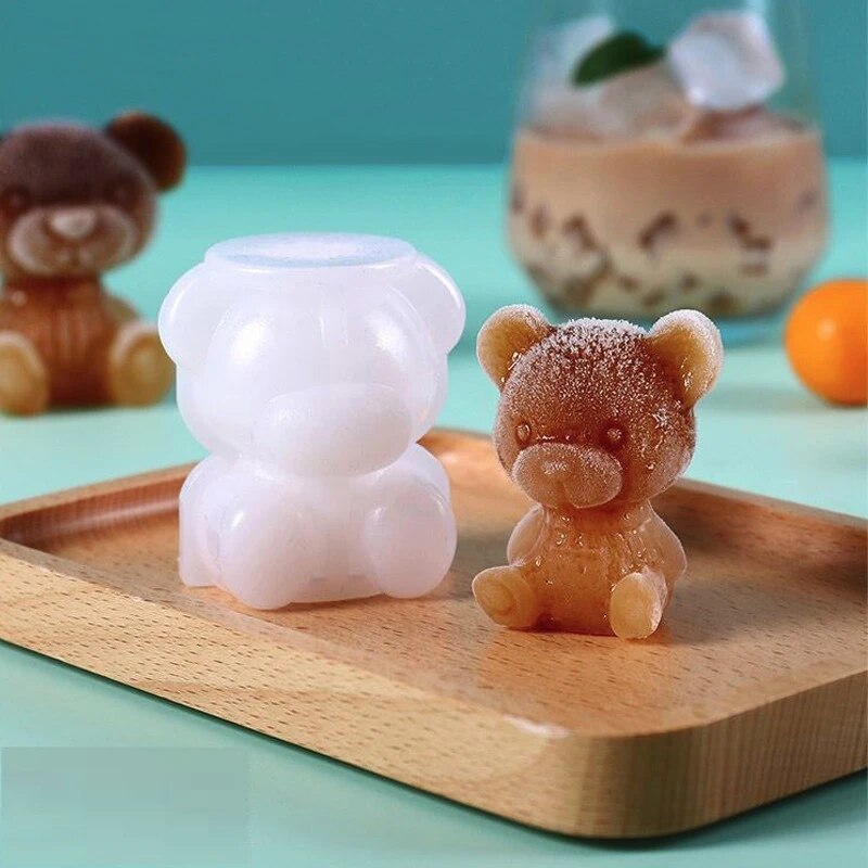 (Free Shipping) Bear Ice Cube Mold