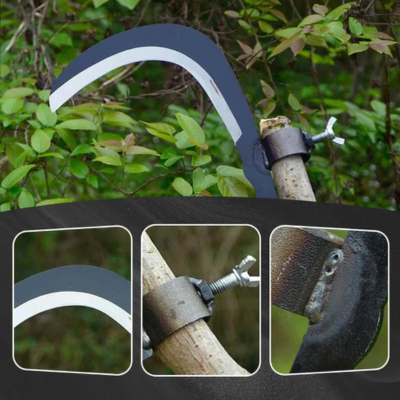 (🔥30% DISCOUNT ) Sickle For Cutting Grass, Cutting Tree Branches, Convenient Garden Cleaning Tool