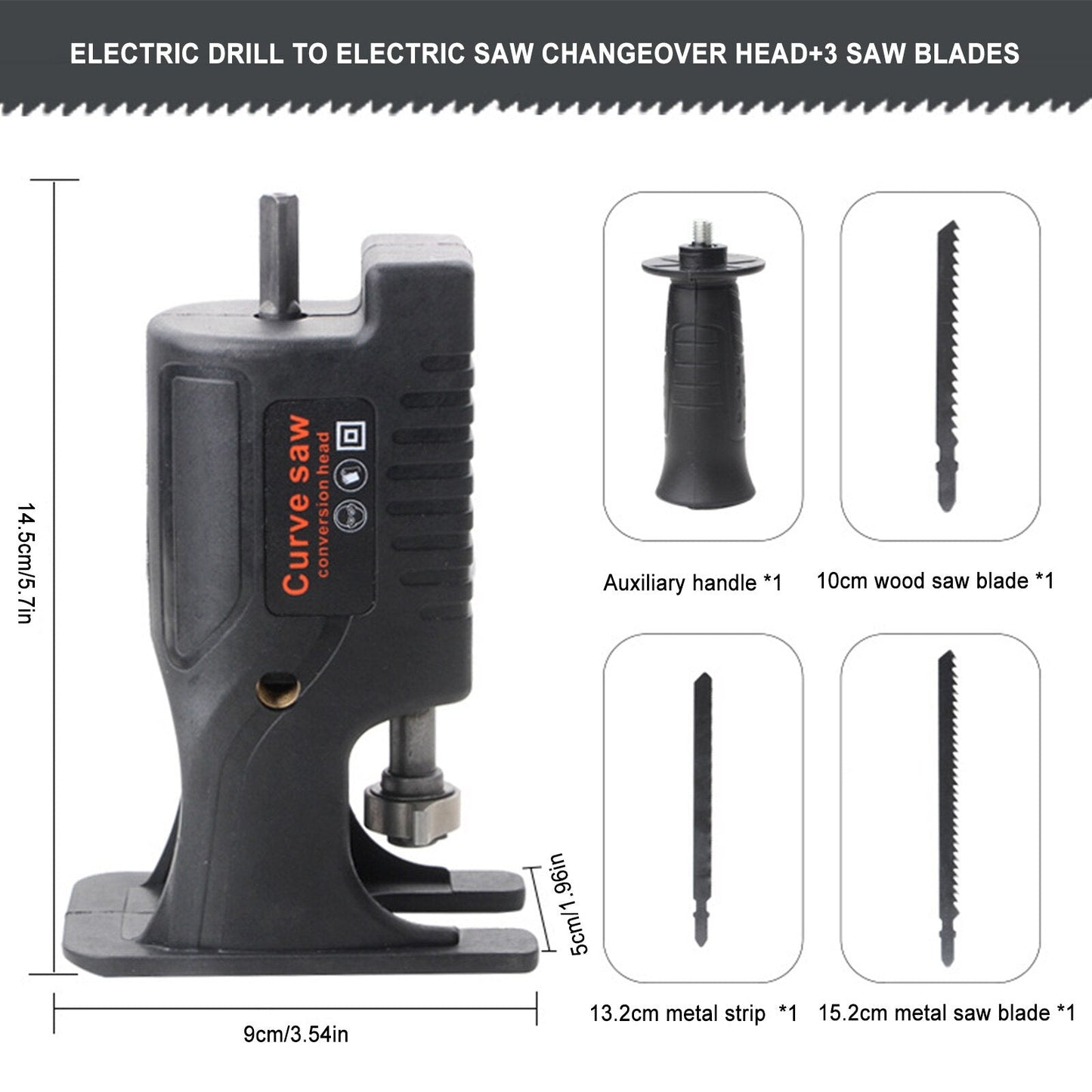 (FREE SHIPPING) Electric Chainsaw Adapter