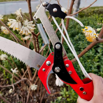 (HOT DEAL) 2 IN 1, Saw and Pruner for High Branches