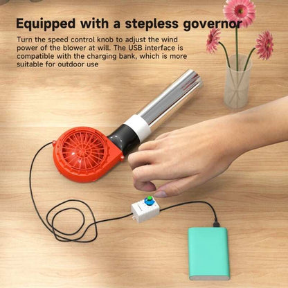 (30% OFF)  Portable Multifunction Barbecue Blower