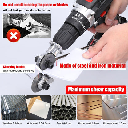 (30% DISCOUNT%) Electric Drill Plate Cutter