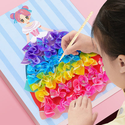 (30% DISCOUNT ) Children's art craft toy label painting