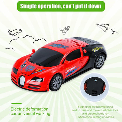 (30% DISCOUNT ) Transforming car toy for kids transforming car toy robot model