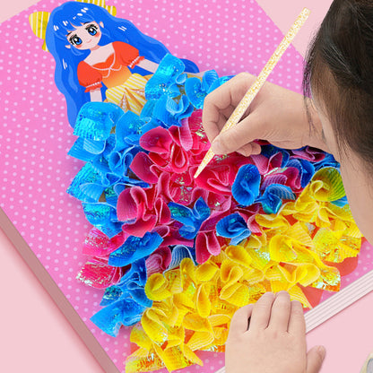 (30% DISCOUNT ) Children's art craft toy label painting