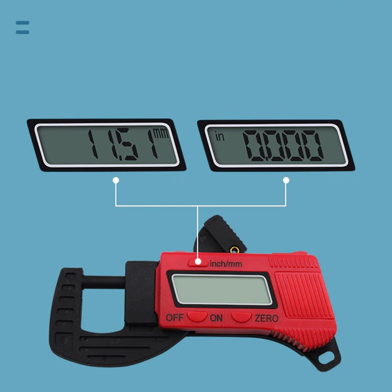 (30% OFF) Portable Electronic Thickness Gauge