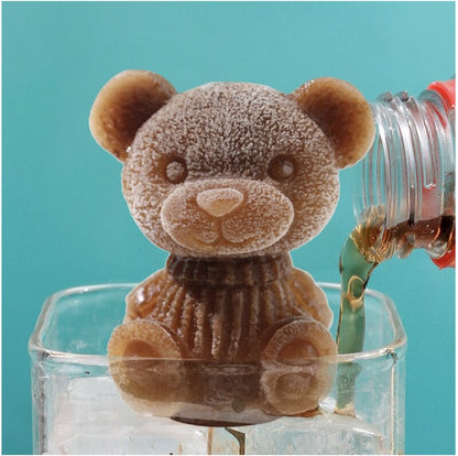 (Free Shipping) Bear Ice Cube Mold