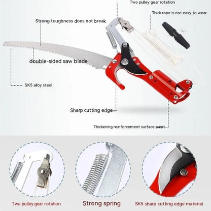 (30% OFF) 2 IN 1, Saw and Pruner for High Branches