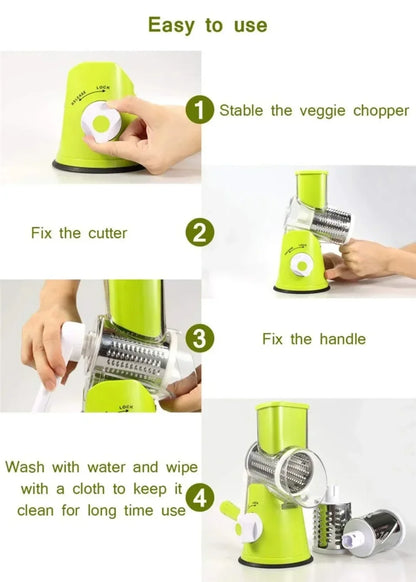 (30% DISCOUNT ) 3-In-1 Vegetable And Fruit Slicer