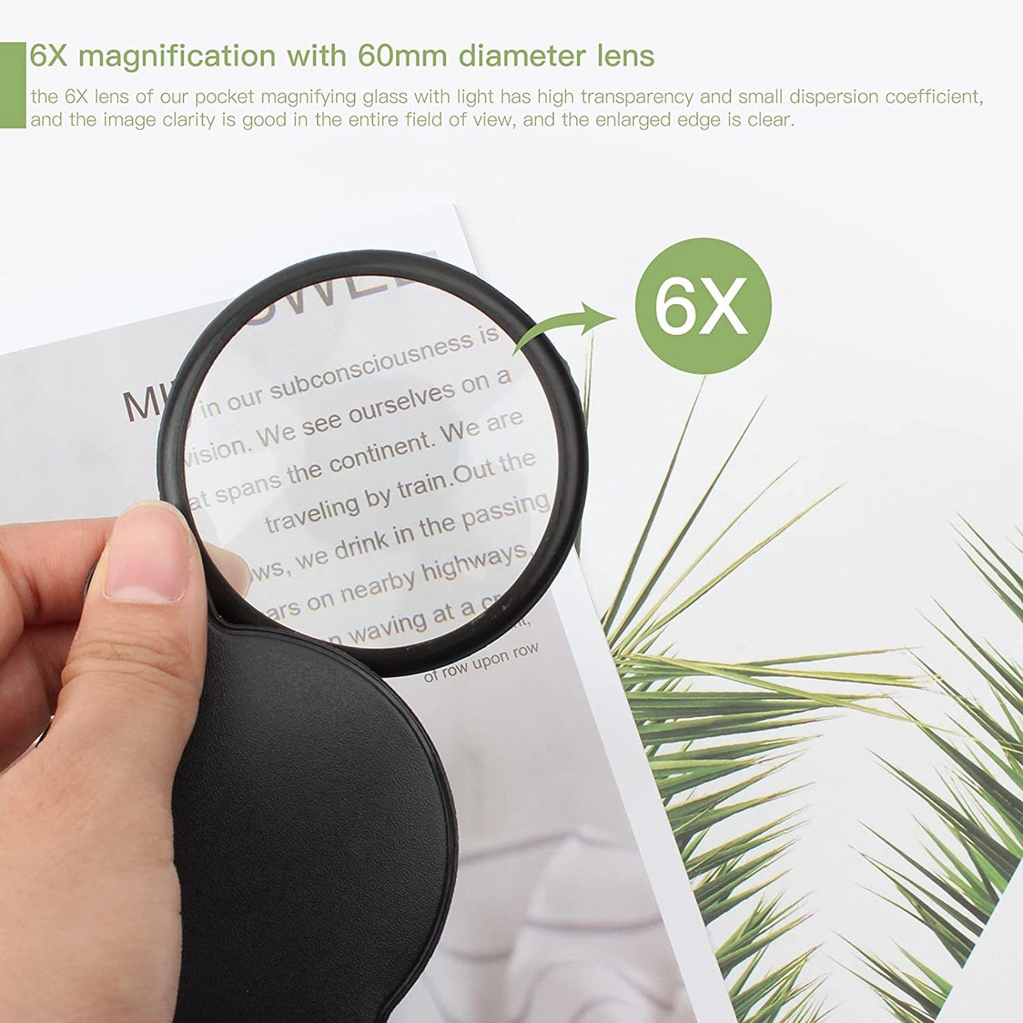 [30% OFF] Foldable Handheld Magnifying Glass