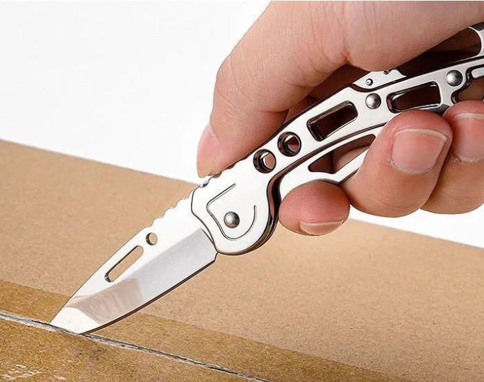 (30% OFF) Japanese Portable Mini Folding Pocket Knife | Super Sharp, Compact Titanium Steel