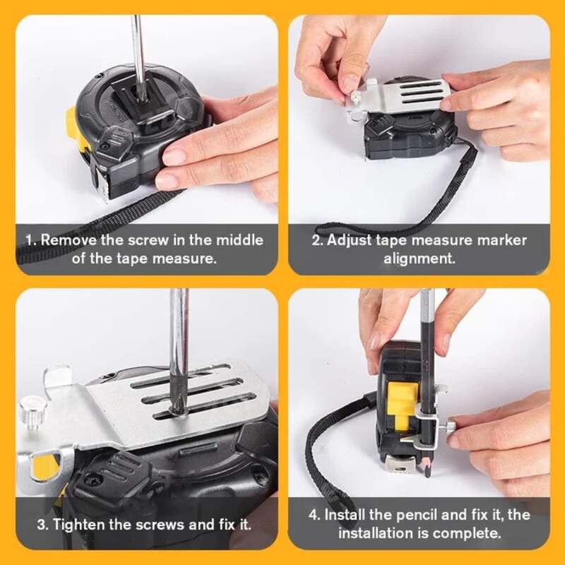 (30% OFF) Tape Measure Fixed Clip Easy for Marking