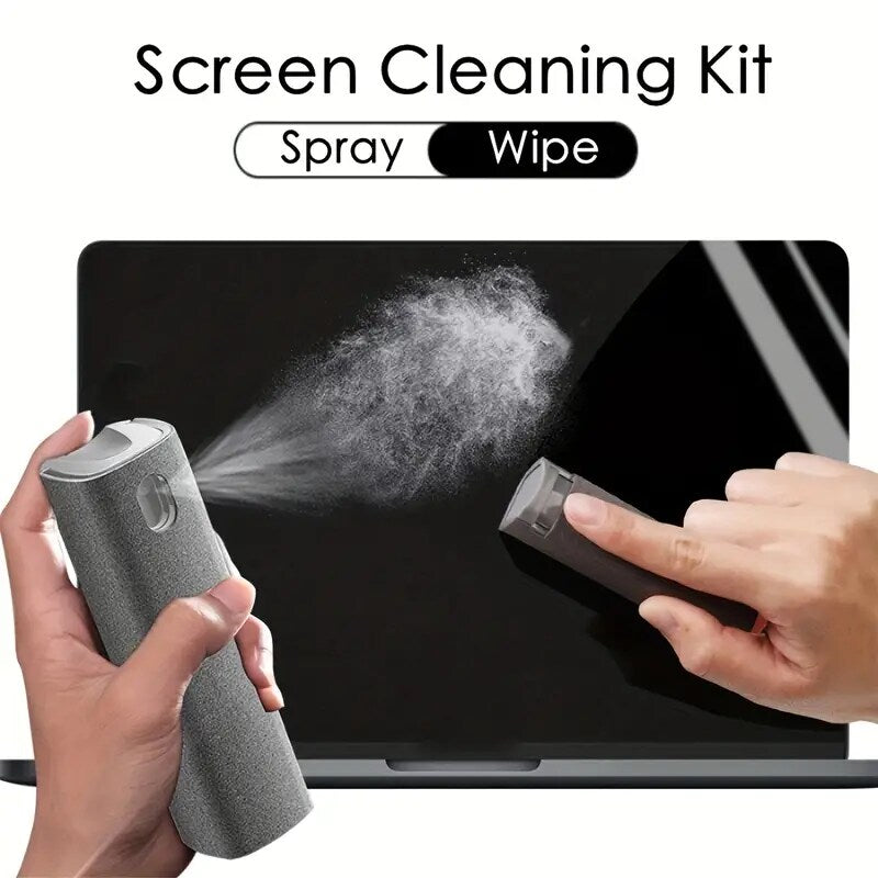 (Free Shipping) Portable 2-in-1 Screen Cleaner