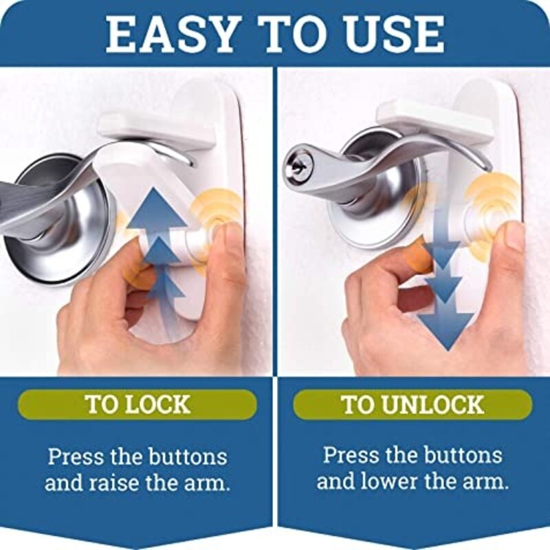 (Free Shipping) Children's Door Lever Lock