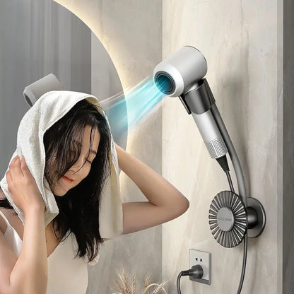 (30% DISCOUNT )  The shelf holds the dryer firmly on the wall, with a place to neatly wrap the electrical cord