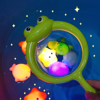 (30% DISCOUNT ) Glowing Animal Water Toy Set