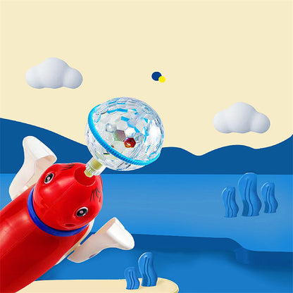 (30% DISCOUNT ) Children's toy rotating light projection music dancing