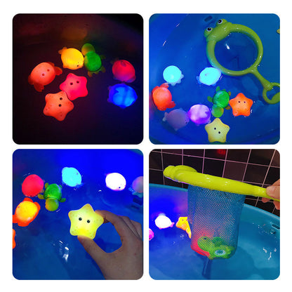 (30% DISCOUNT ) Glowing Animal Water Toy Set