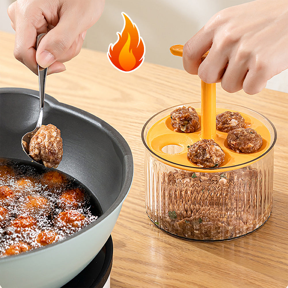 (30% DISCOUNT ) 5 Manual Meatball Transparent Meatball Maker